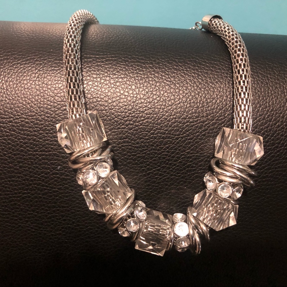 Funky Lucite Bead Necklace